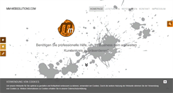 Desktop Screenshot of mm-websolutions.com