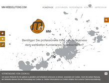 Tablet Screenshot of mm-websolutions.com